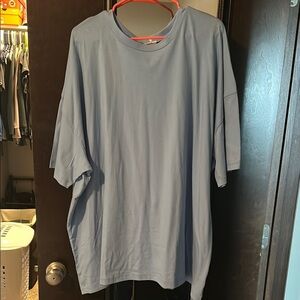 Zenana Outfitters Blue Short Sleeve Tee